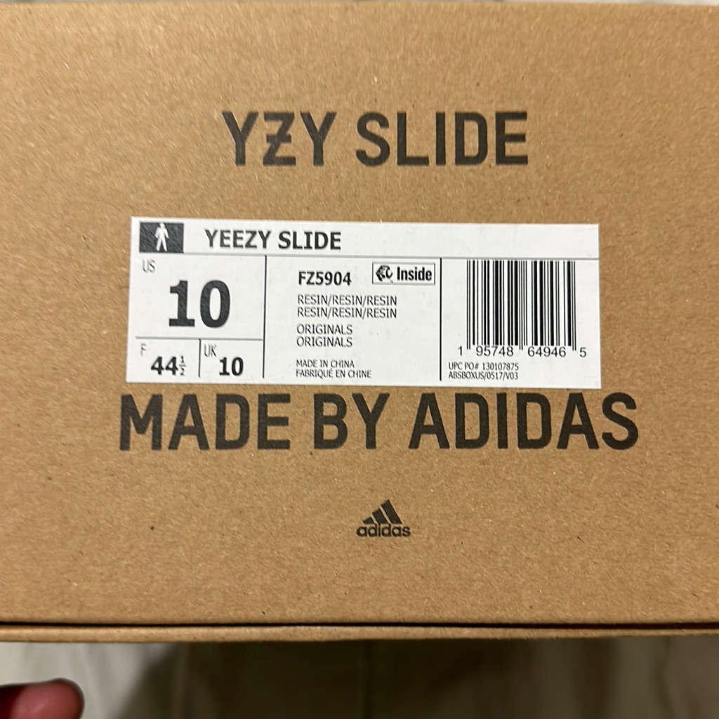 Adidas Yzy Slide Resin